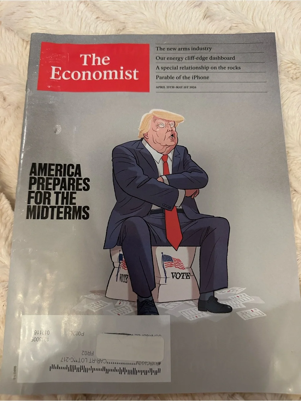 Lot Of 12 Magazines The Economist Architectural Digest New York People 2025-2026